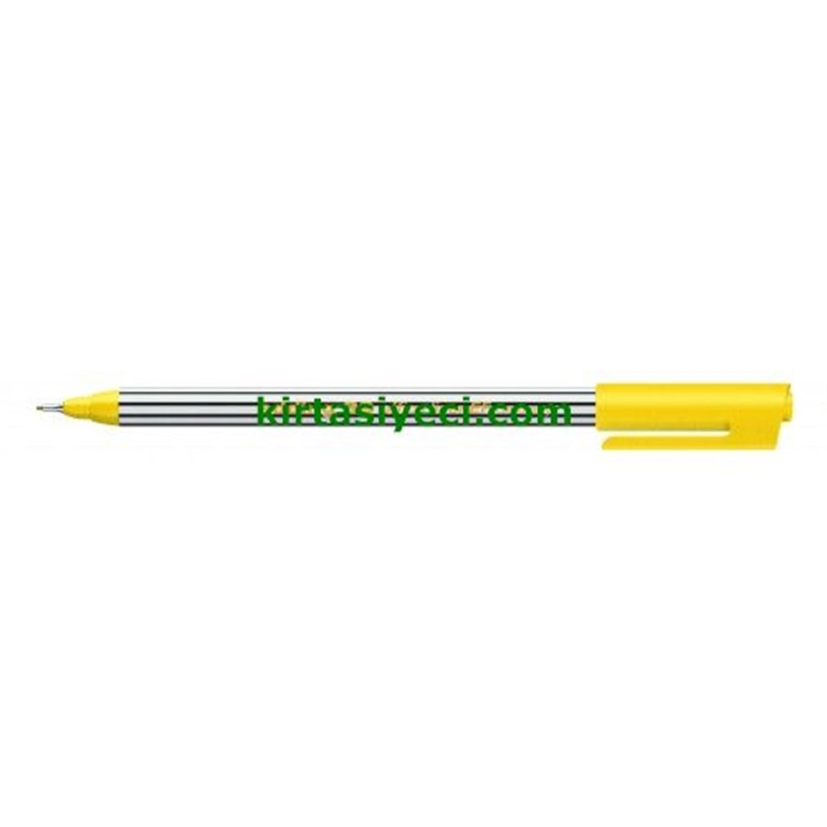 Edding Ed8905 E-89 Ofis Kalemi Sari Adet 