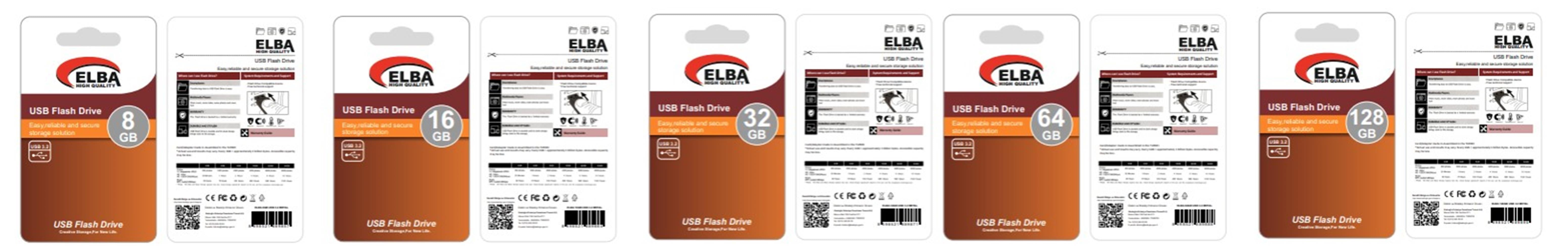 ELBA 64GB USB 3.2 PLASTİK FLASH BELLEK