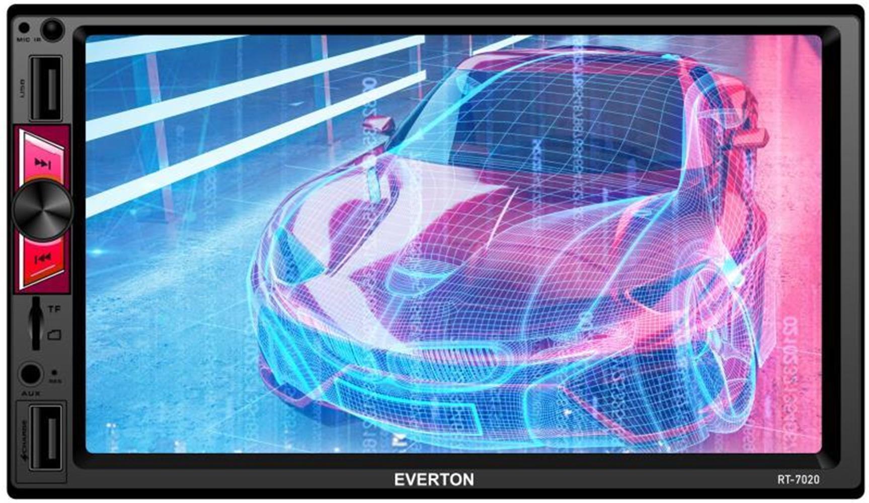 Everton Rt-7020 Mp5-Mp4-Mp3-DIVX-Usb-SD Cart Bluetooth İos 7