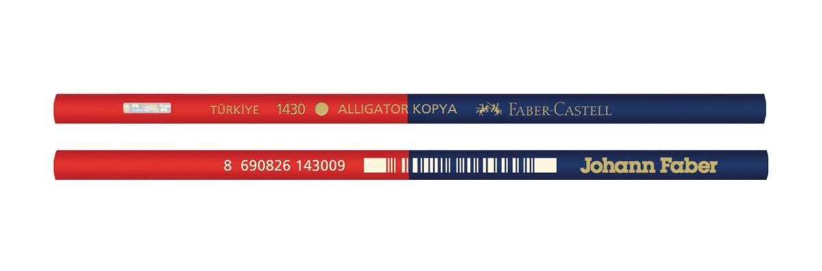 Faber Castell 1131430000 1430 Kopya Kalemi Kirmizi-Mavi Adet 