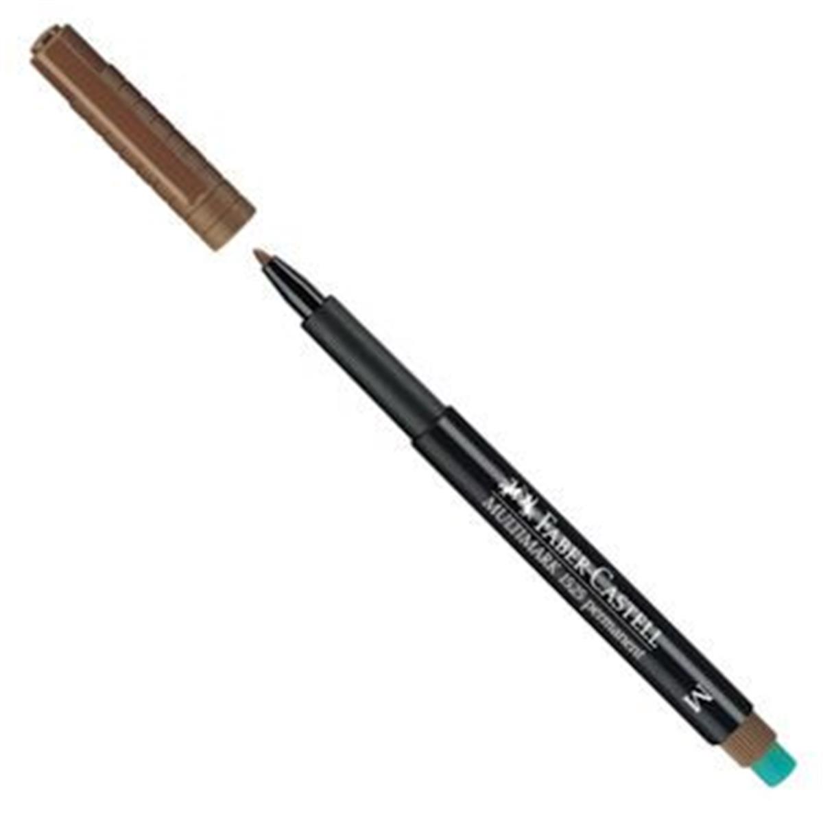 Faber Castell 1525 Asetat  Kalem Kahve (M) Adet