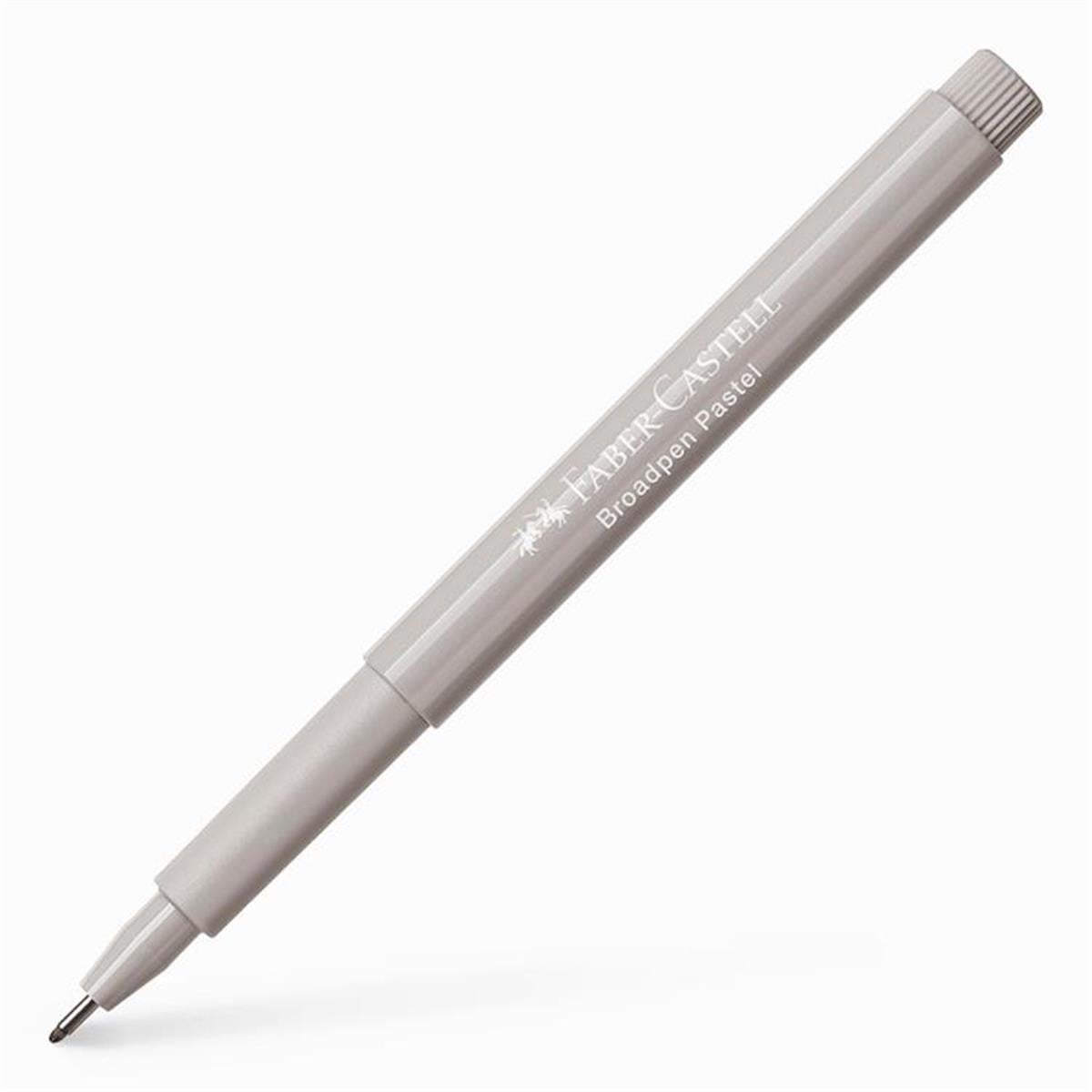 Faber Castell 1554 0.8Mm Broadpen Keçe Uçlu Kalem Gri Adet