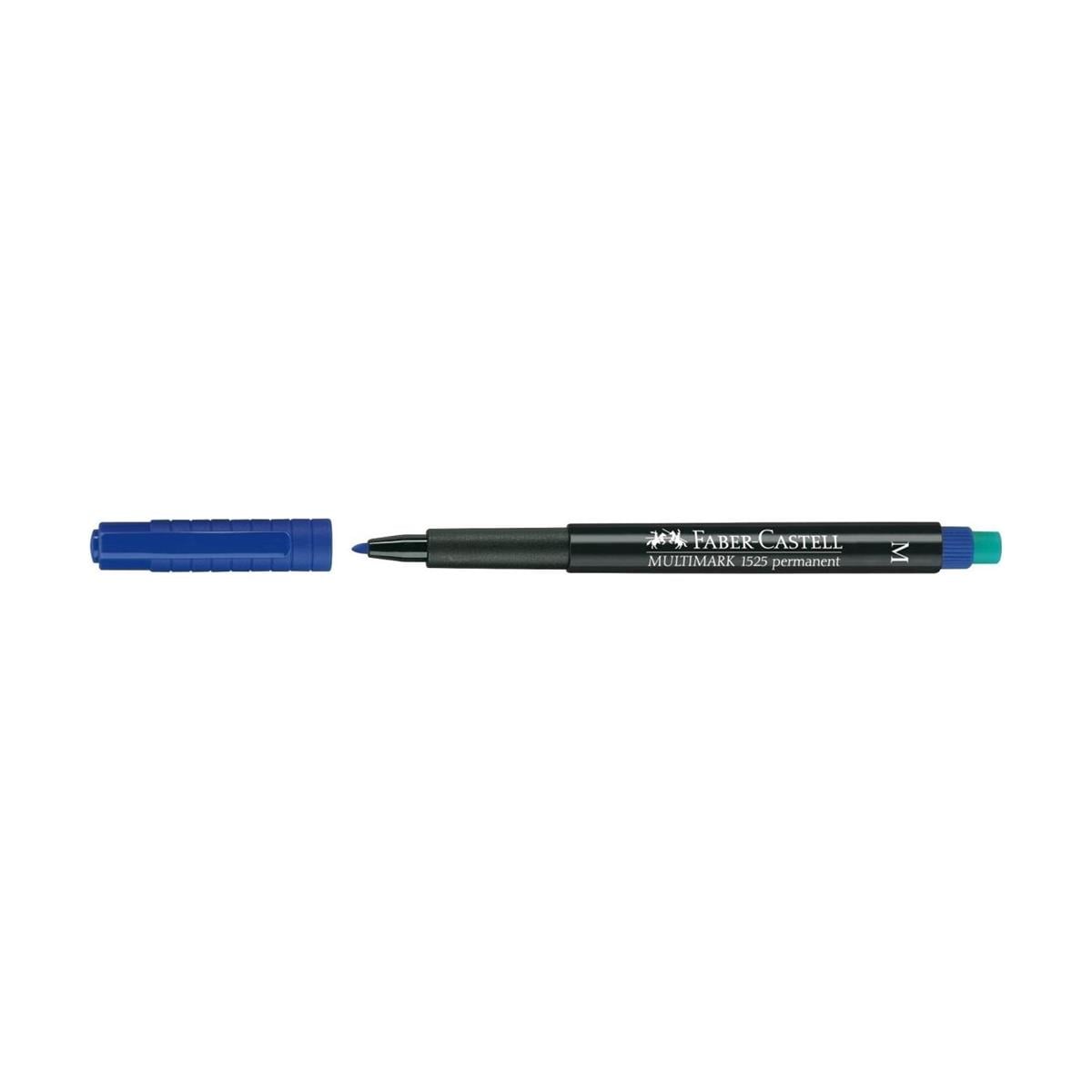 Faber Castell 5010152551 Asetat Kalem (M) Mavi Adet