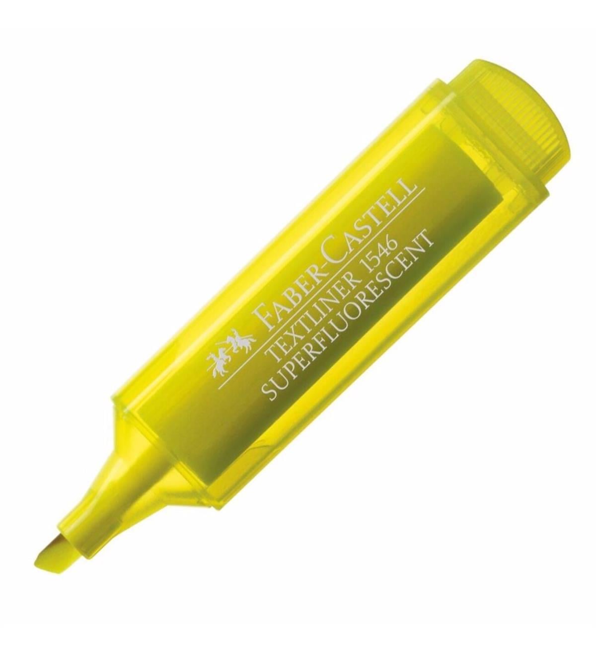 Faber Castell 5030154607 Seffaf Gövde Fosforlu Kalem Sari Adet