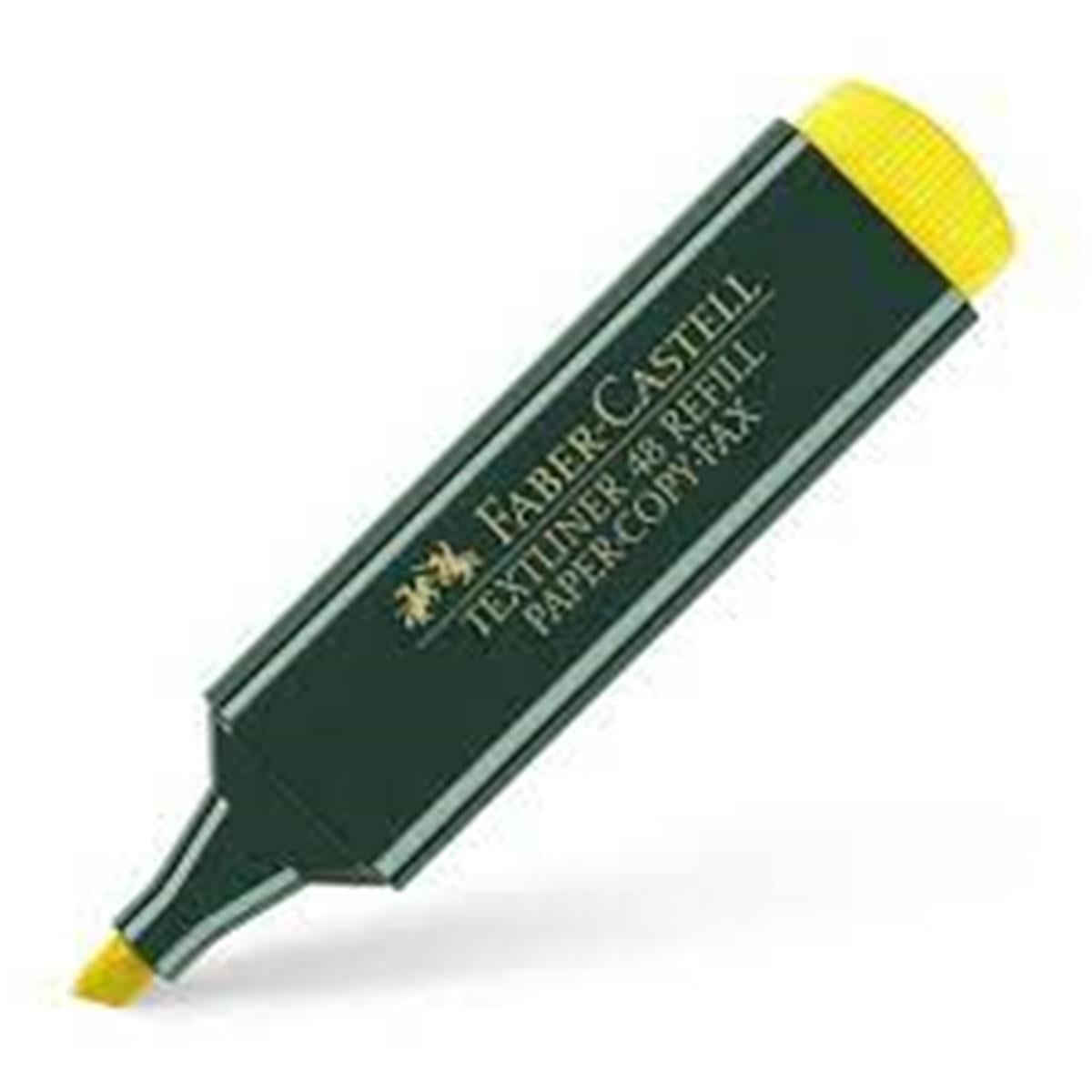 Faber Castell 5030154807 Fosforlu Kalem Sari Adet