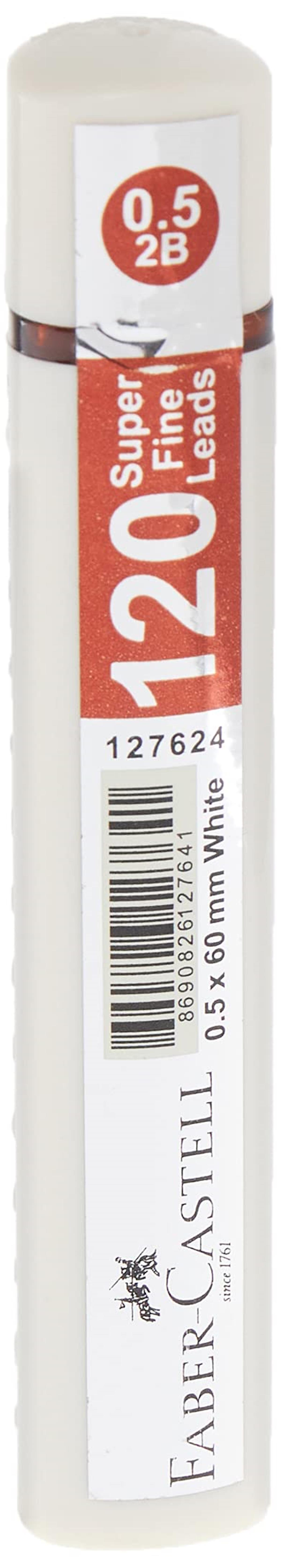 Faber Castell 5090127627 Grip Min 0.5 2B 60Mm 120 Li Süt Beyaz Tüp
