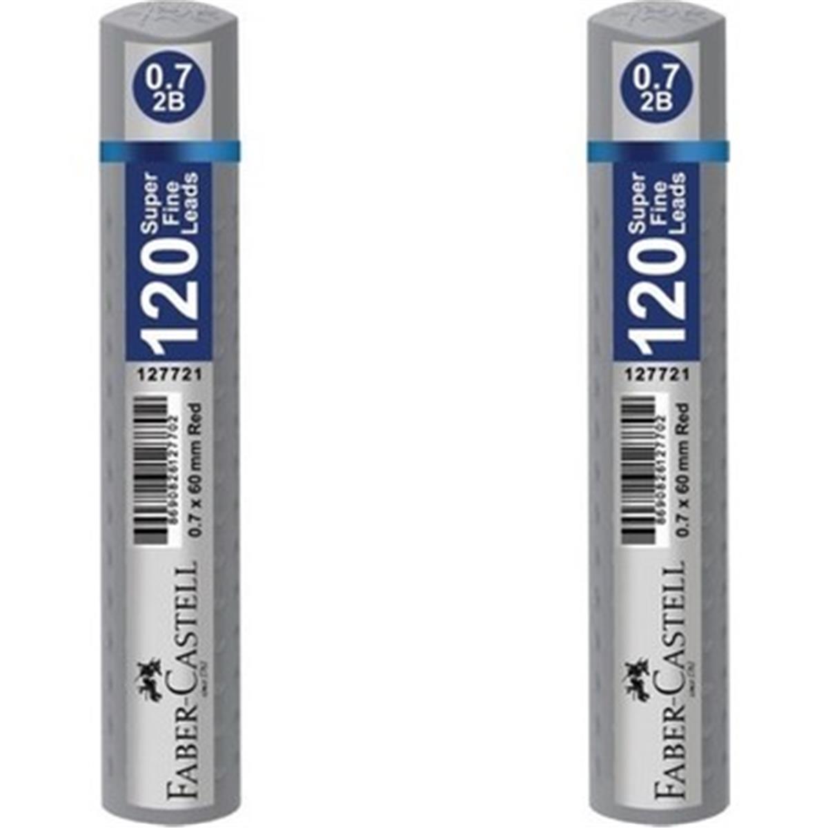 Faber Castell 5090127729 Grip Min Genz 0.7 2B 60Mm 120 Li Gri Tüp