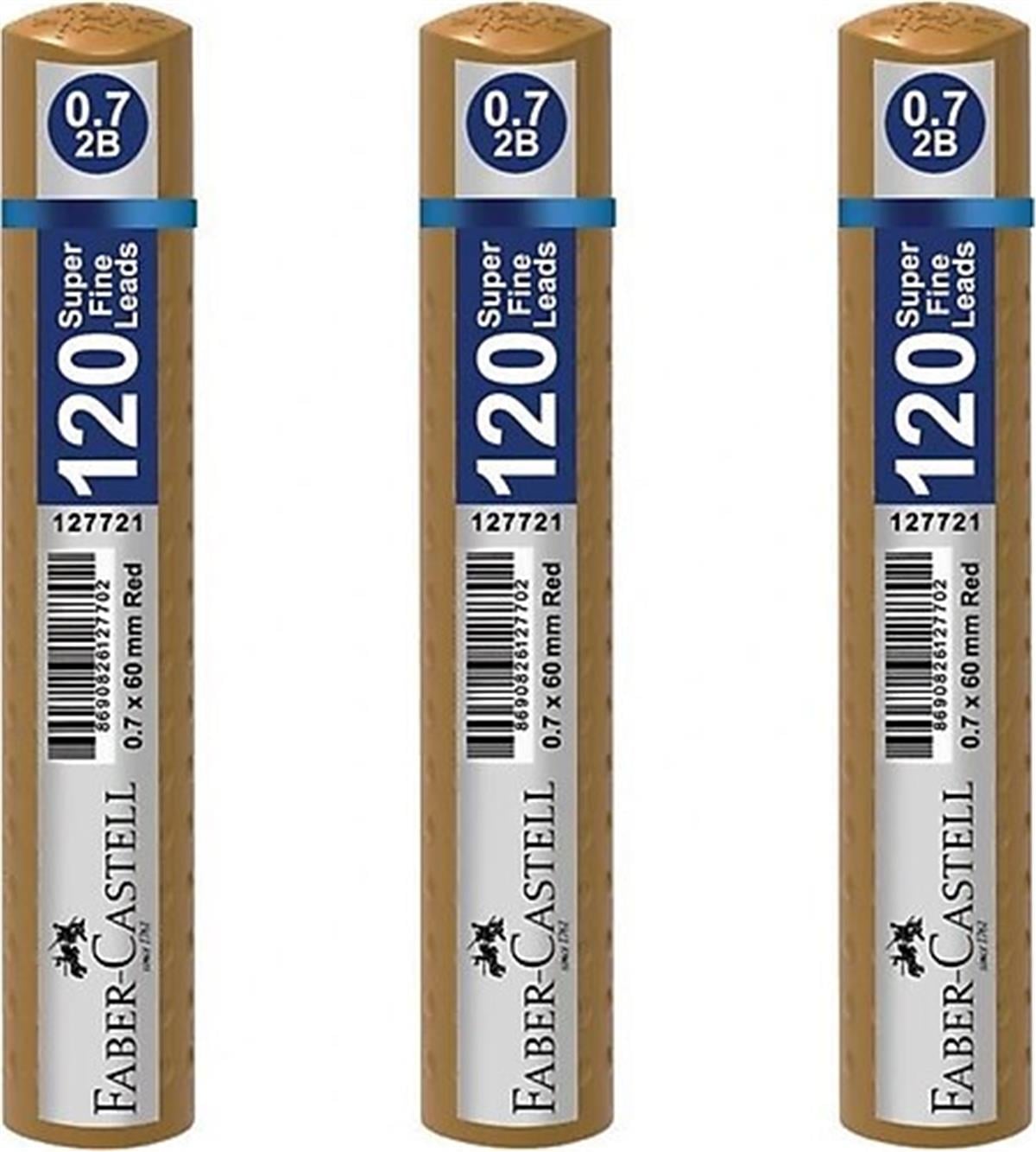 Faber Castell 5090127733 Grip Min 0.7 2B 60Mm 120 Li Altın