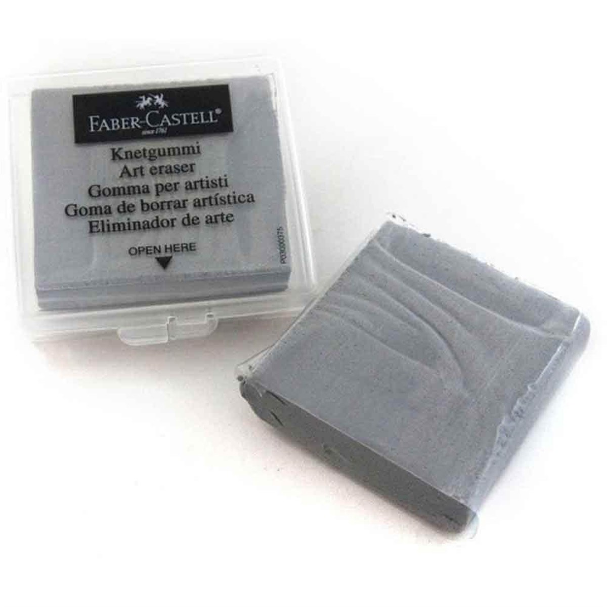 Faber Castell 5130127220 Plastik Kutulu Hamur Silgi Gri Adet 