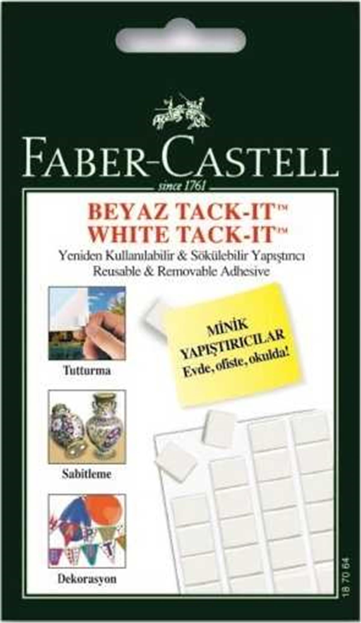 Faber Castell 5130187064 Tack-It Beyaz 50Gr