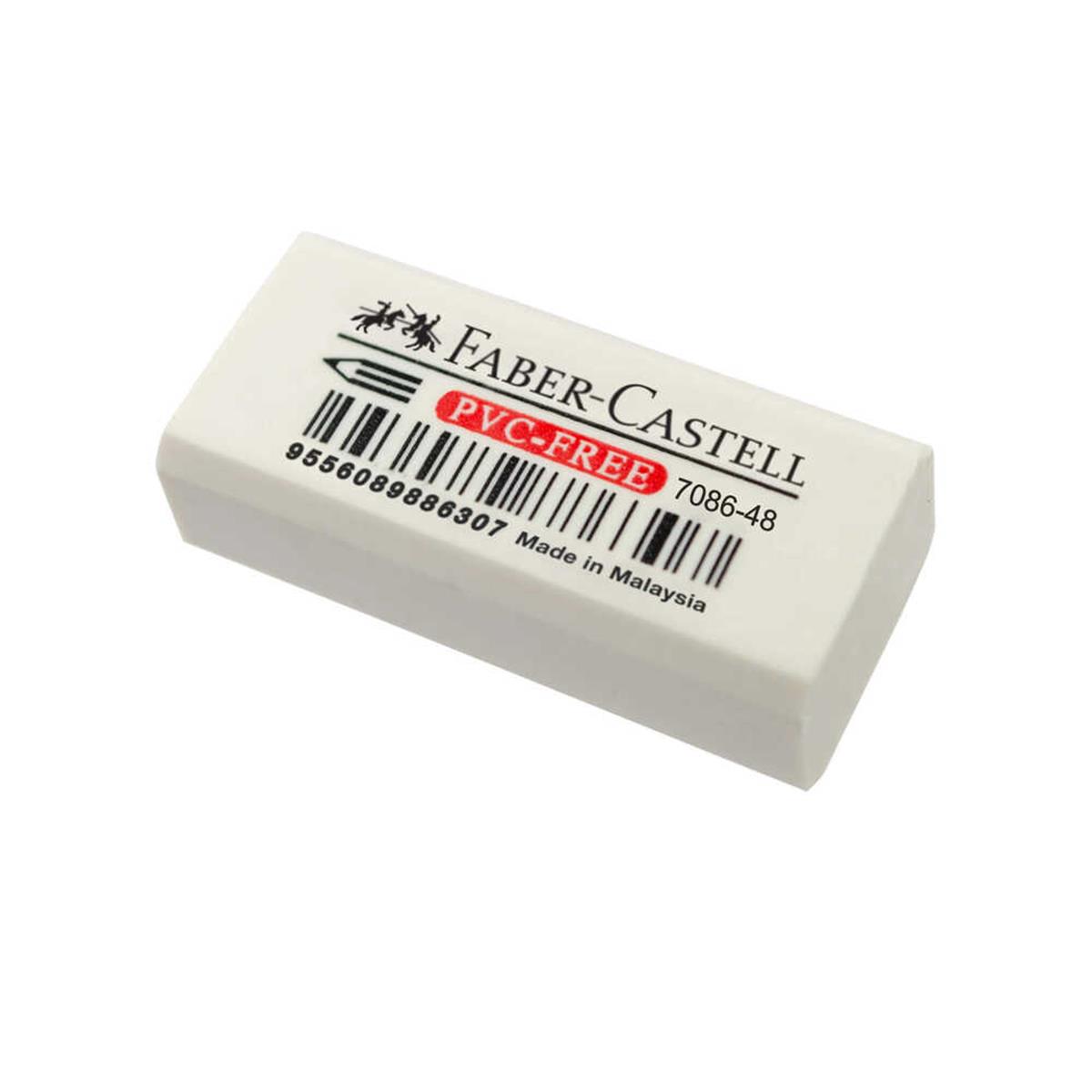 Faber Castell 5130188648 7086/48 Beyaz Silgi Adet