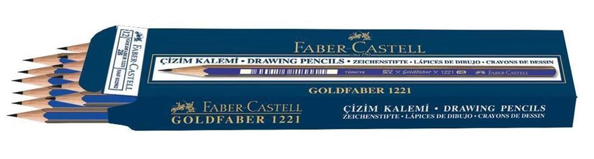 Faber Castell 5165112511 1221 Dereceli Kalem H 12Li 