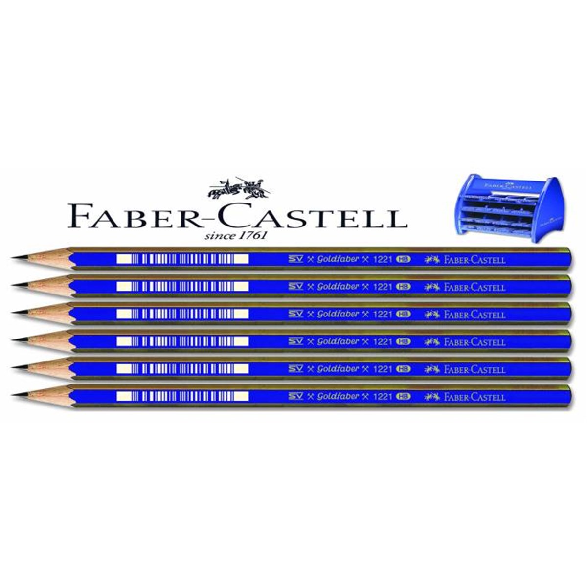 Faber Castell 5165112517 1221 Dereceli Kalem 7H Adet 