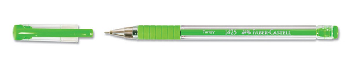 Faber Castell 5215142510 1425 Igne Uç Tükenmez Açik Yesil Adet