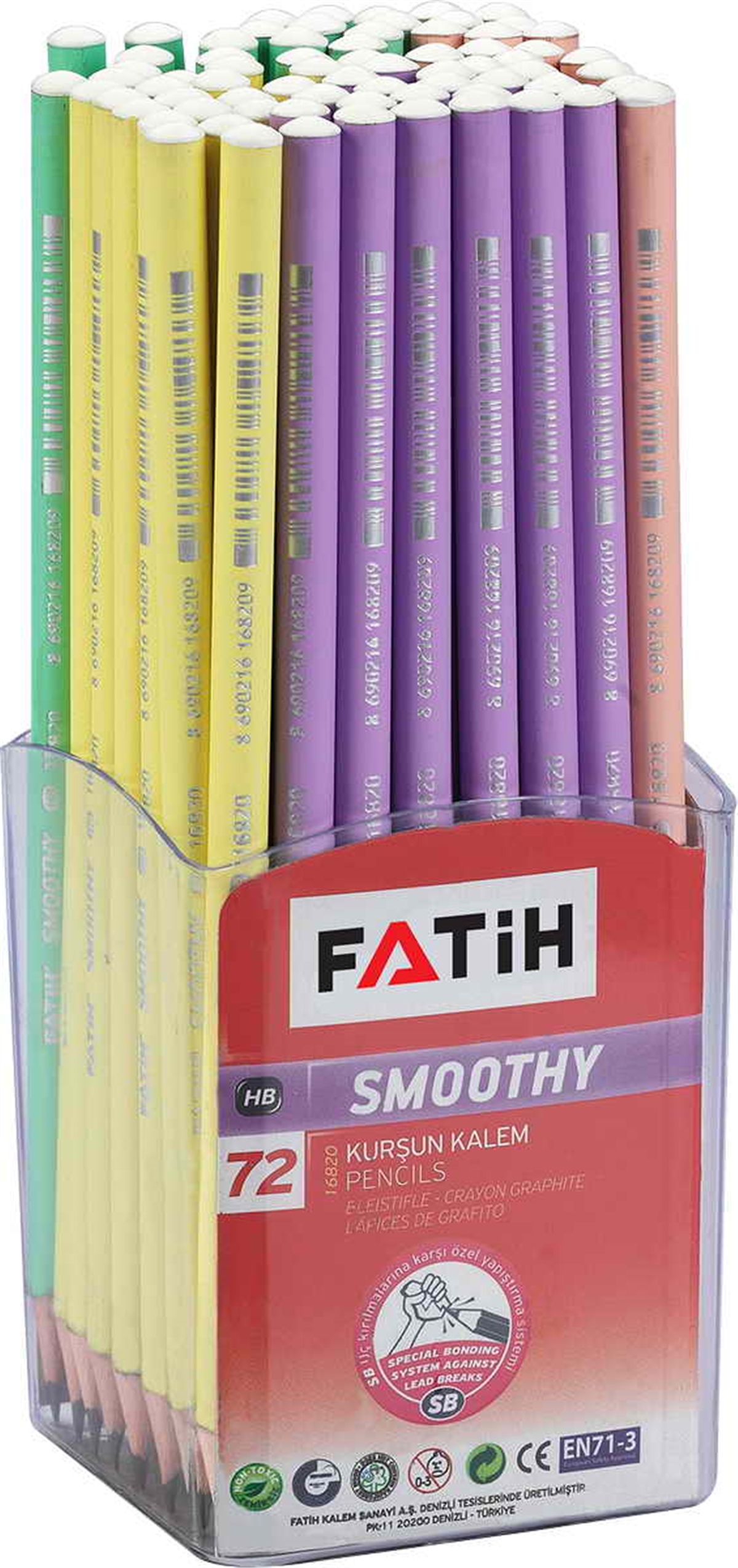 Fatih 16820 Smoothy Hb Kurşun Kalem Adet