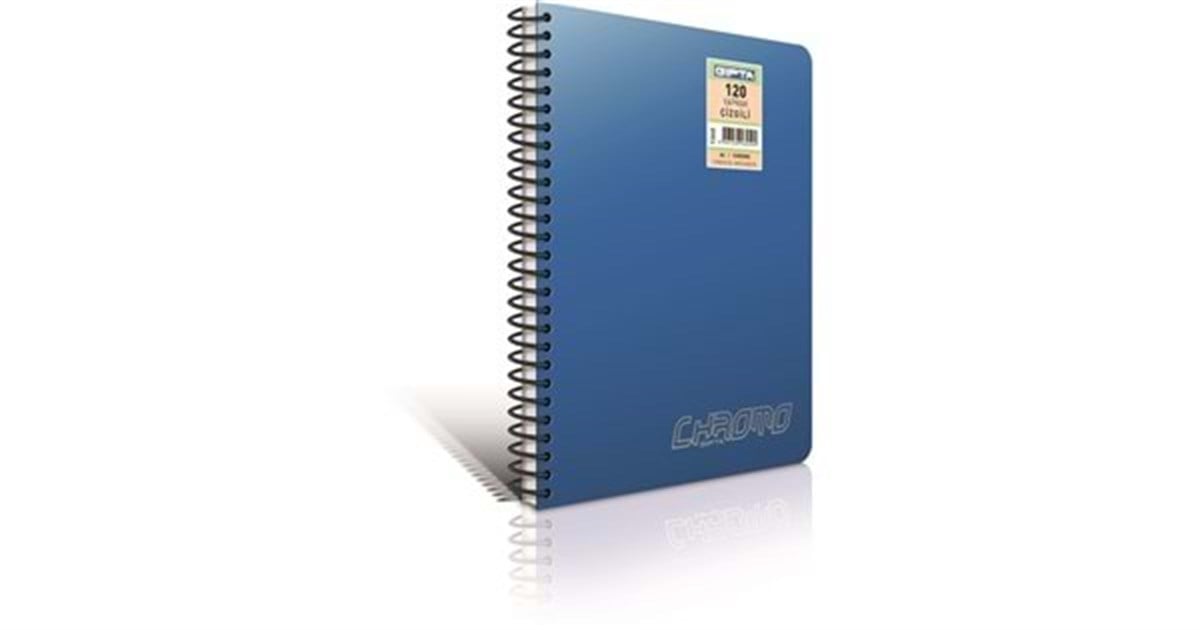 Gipta 3-2065000 Chromo Spiralli Pp Kapak Defter A4 Düz 100 Yaprak
