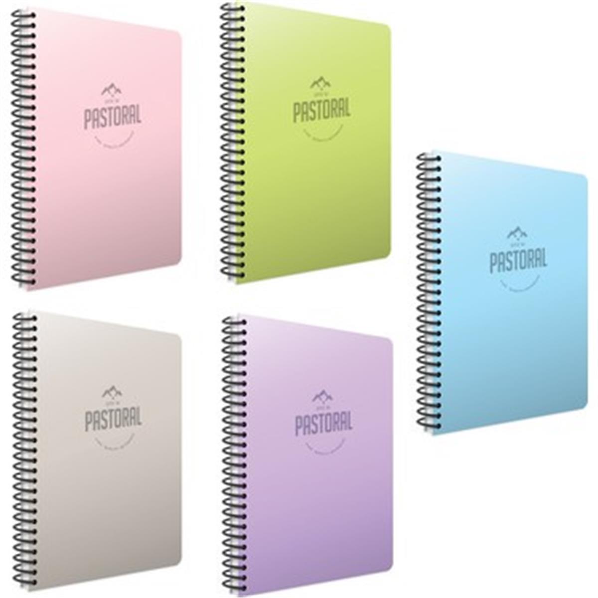 Gipta 3-3243000 Pastoral Spiralli Pp Kapak Defter A4 Çizgisiz 72 Yaprak