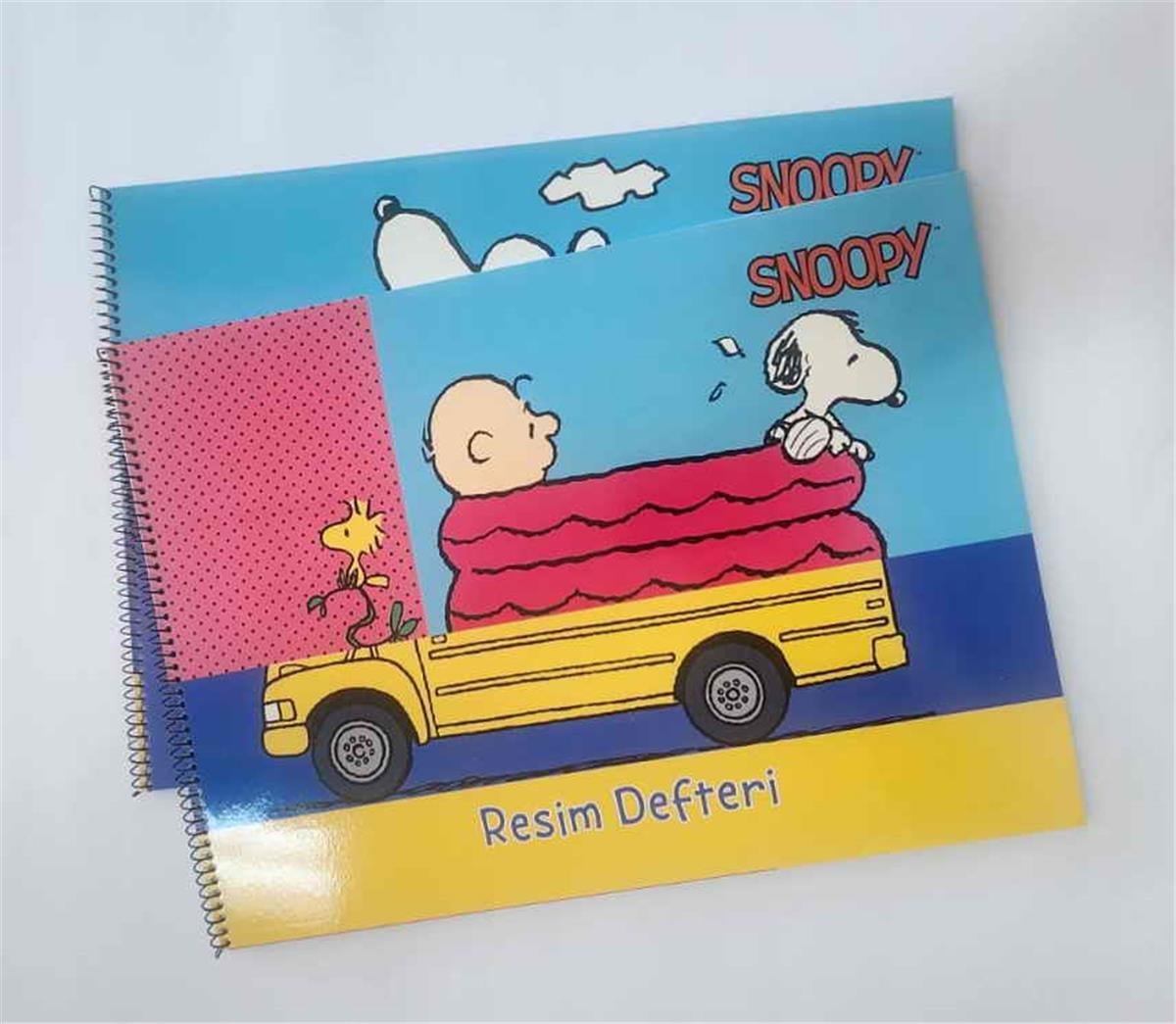 Gıpta 3-7313000-2011 Snoopy Resim Defteri 25x35 15 Yaprak