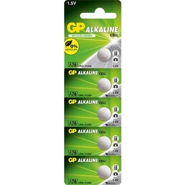 Gp Gpa76-C5 Lr44 Alkalin Pil Adet