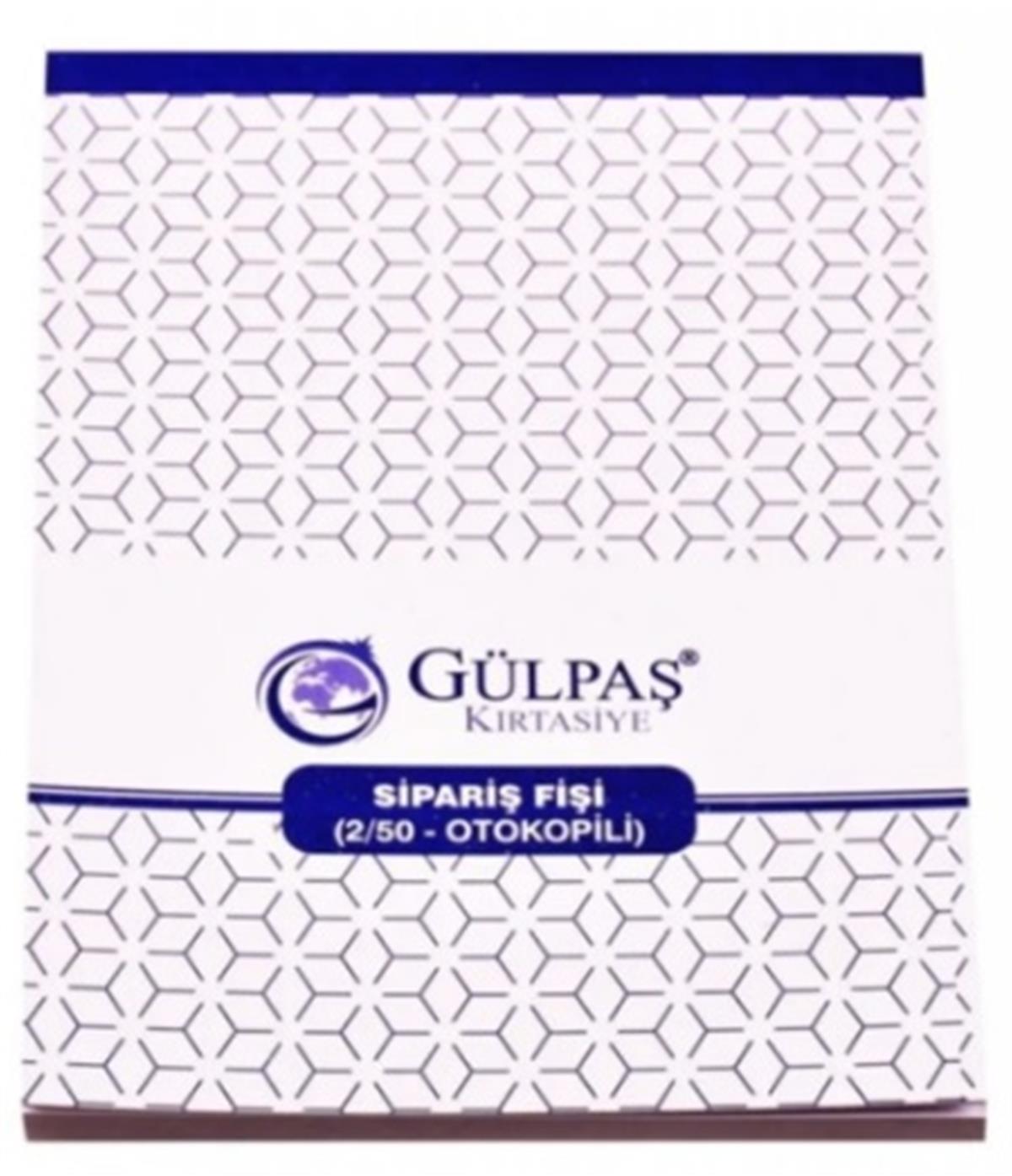 Gülpaş 107 Sipariş Fişi Otocopyli 2-50 14x20 