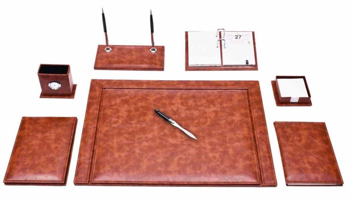 Gülpaş 294 Sümen Takımı 9 Parça Lüks Yeni Çerçeveli Kahverengi 