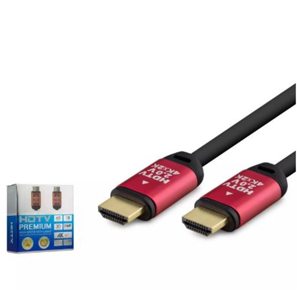 HADRON HDX2039 HDMI KABLO PVC 4K OD8.0 15M SİYAH
