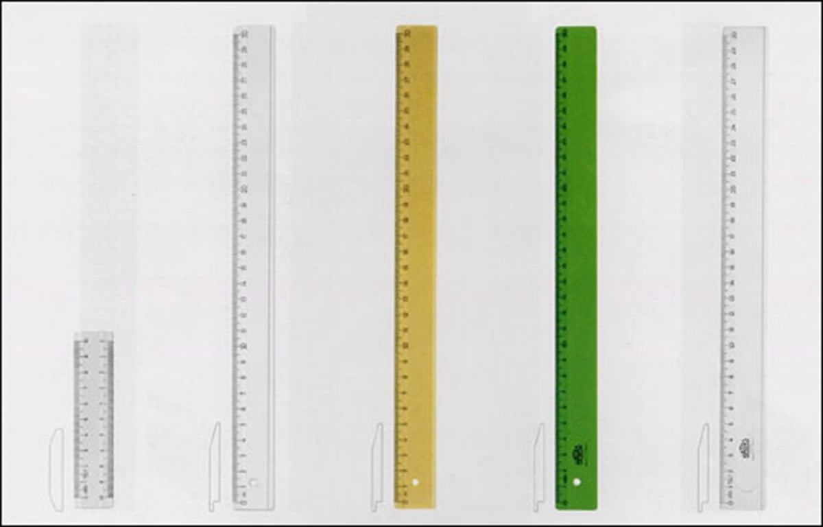 Hatas 0146 Neon Ögrenci Cetveli (Opak) 30 Cm 