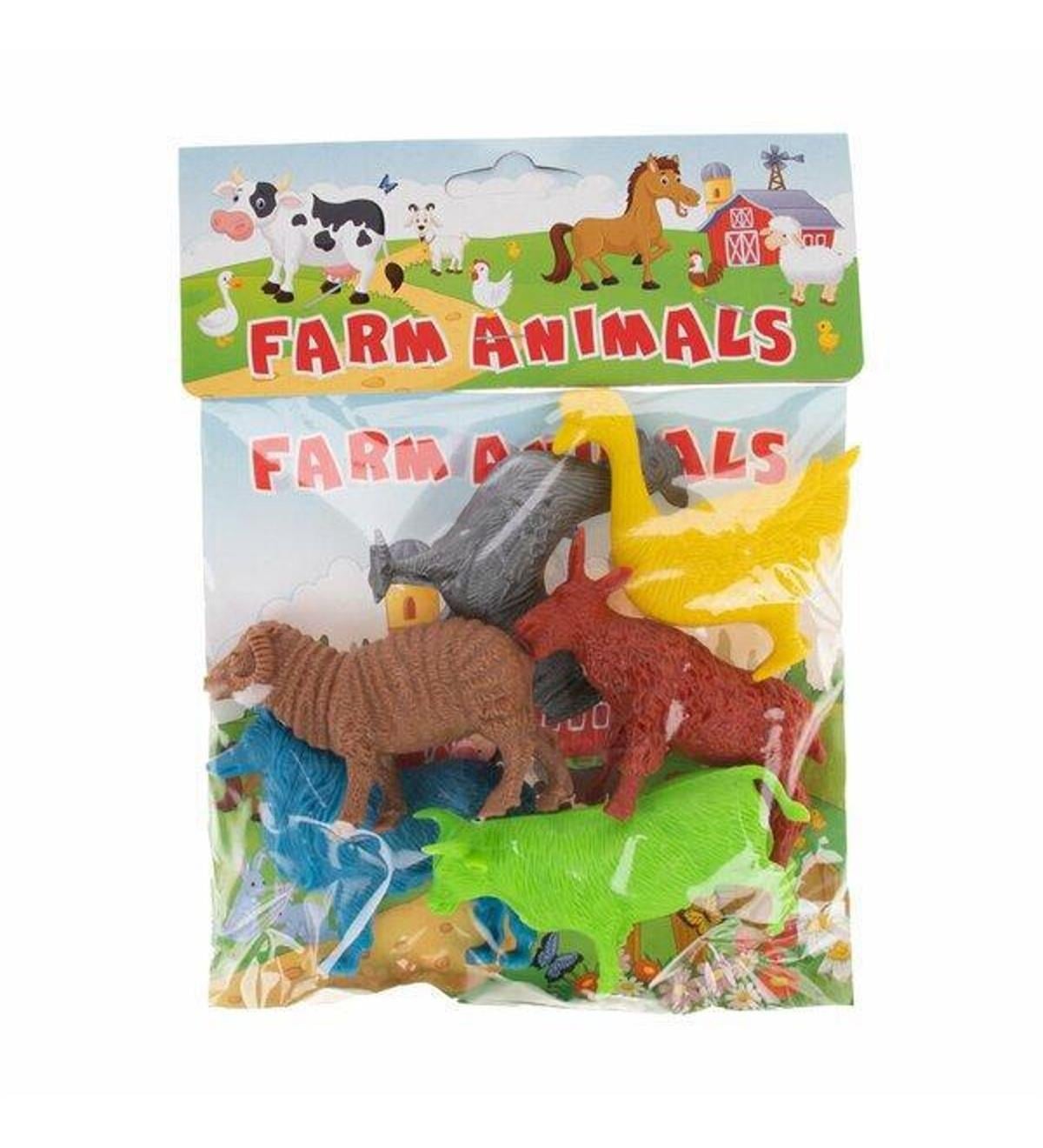 Heroes Toys Çiftlik Hayvanları Pvc Poşetli