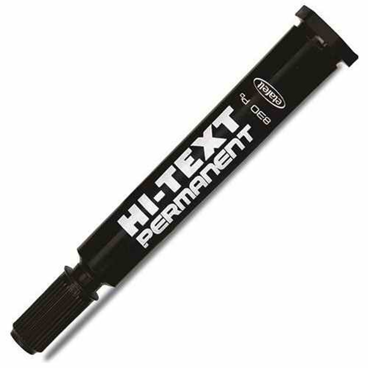 Hi-Text 830Pcs Kesik Uç Permanent Marker Siyah Adet 