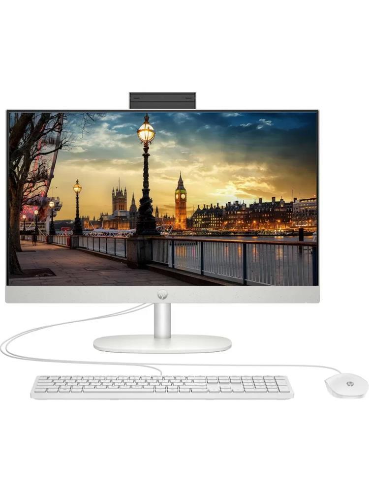 Hp ProOne 245 G10 9H6M8ET R5-7520U 8GB 512GB Beyaz 23.8