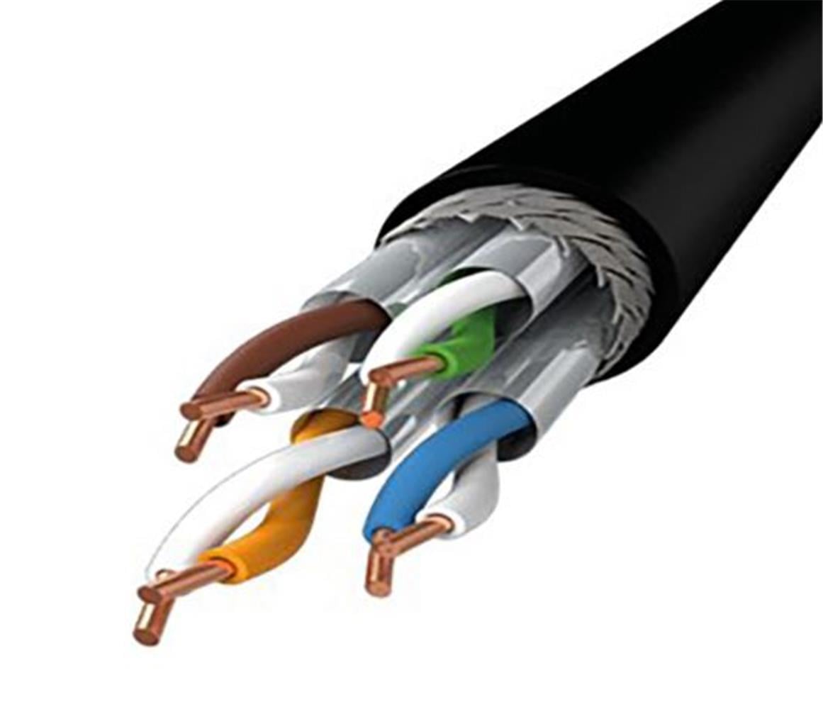 INCA ICAT6-500AG OutDoor S-FTP 23 500MT Siyah Kablo Dış Ortam