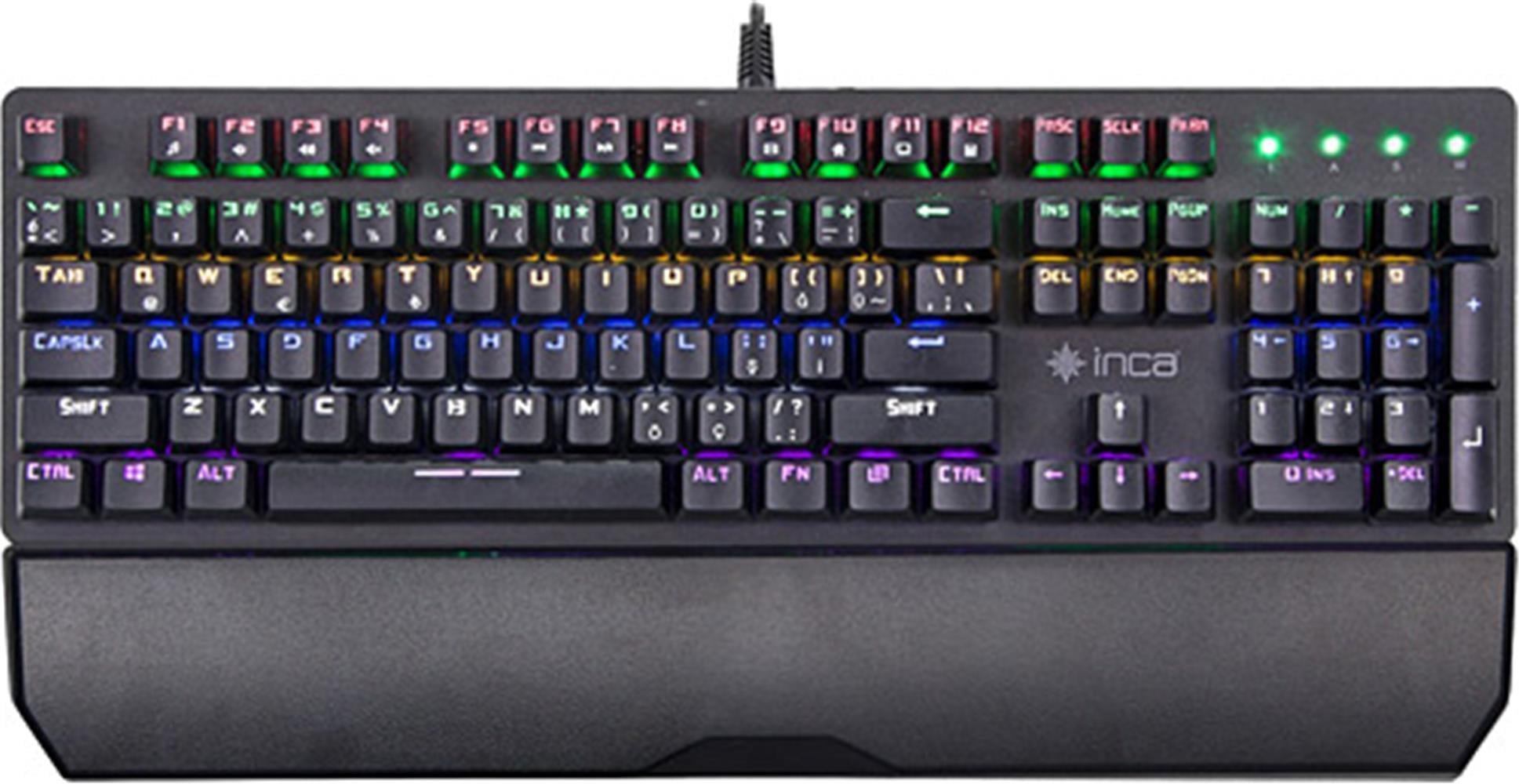 Inca Phaldor IKG-445 RGB Mekanik Oyuncu Klavye Gaming Klavye