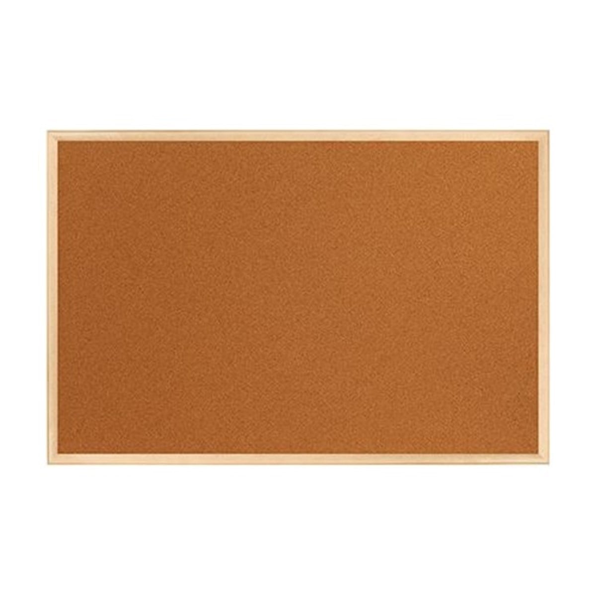 Inter Int-565 90X120 Duvara Monte Ahsap Çerceveli Mantar Pano