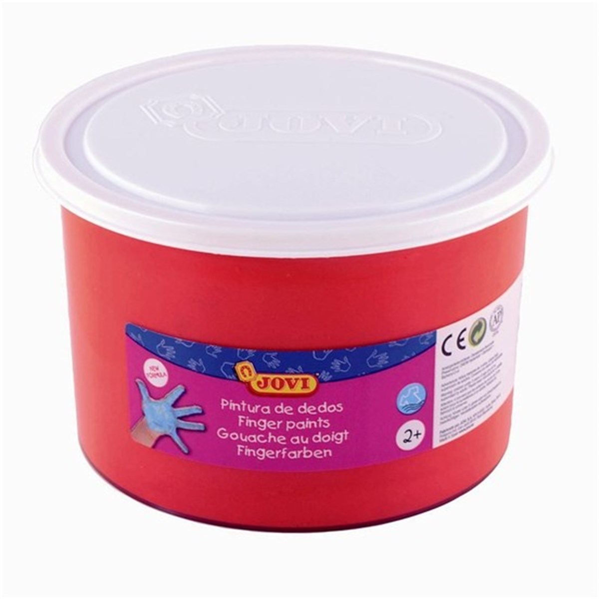 Jovi 561 Parmak Boyasi 500Gr Kavanoz Kirmizi 
