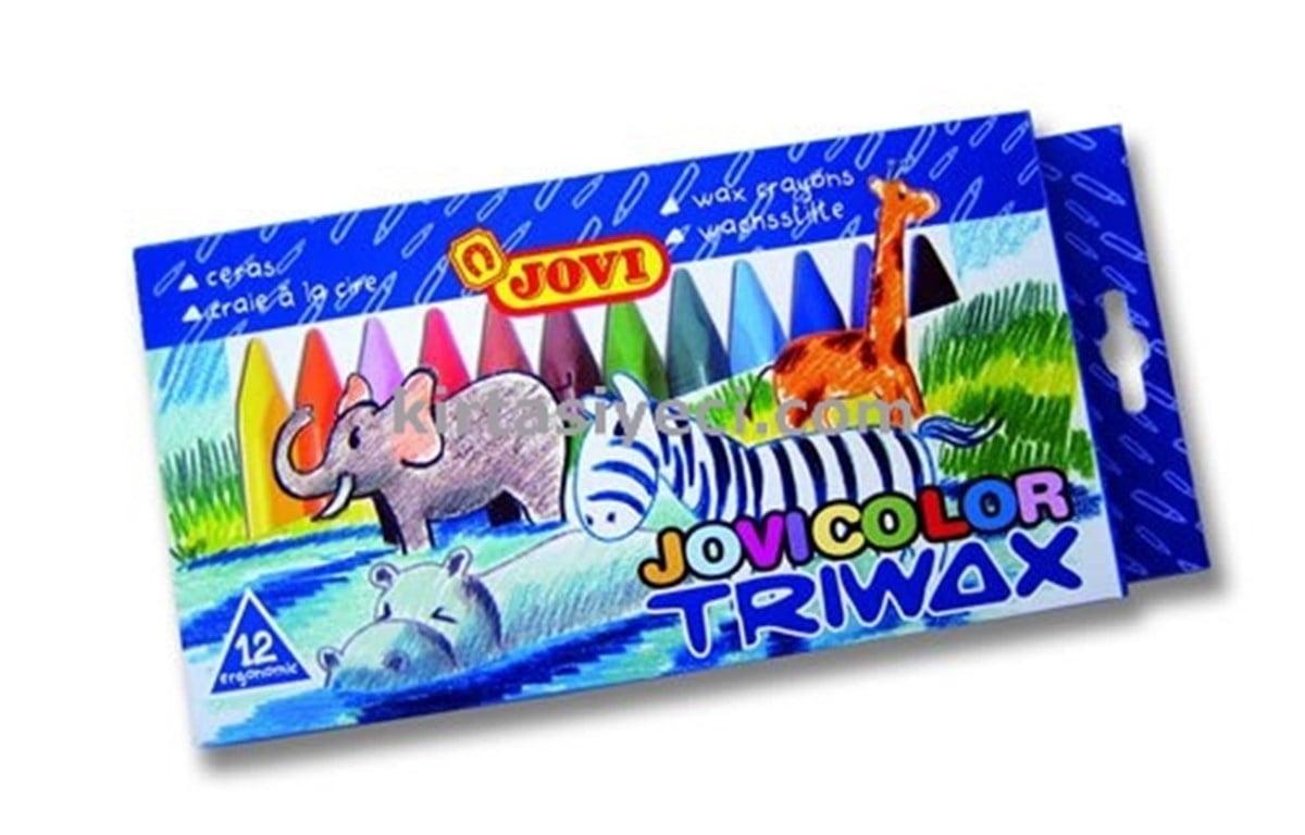 Jovi 973/12 Mum Boya Triwax 12 Renk 