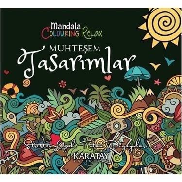 Karatay 4E Boyama Kitabı Mandala-art Therapy-creative World