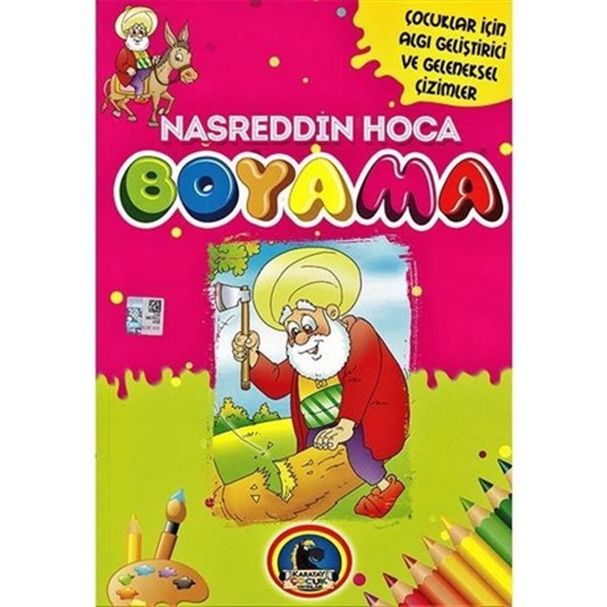 Karatay Nasrettin Hoca Boyama Kitabi 128 Sayfa 