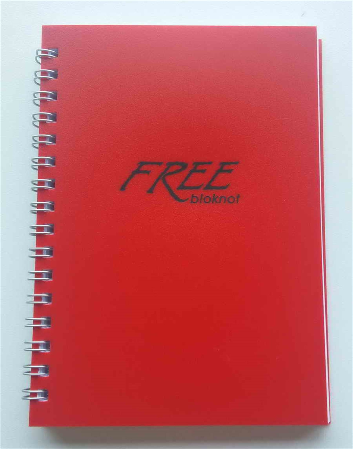 Keskin Color 145201-99 Free Office Yan Spiralli Bloknot A6 Çizgili 80 Yaprak 