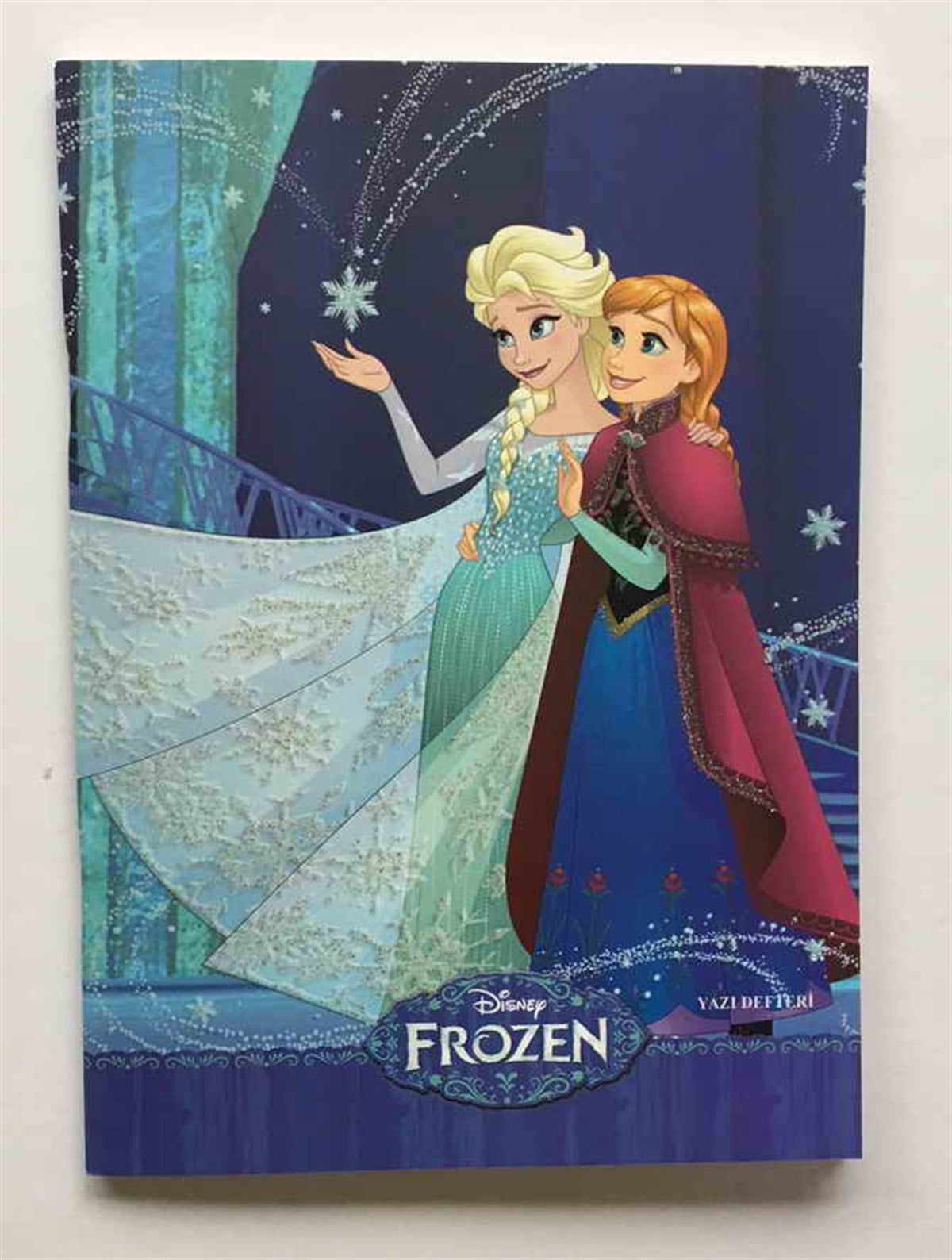 Keskin Color 280100-71 Frozen Tel Dikisli Yazi Defteri A5 40Yp.