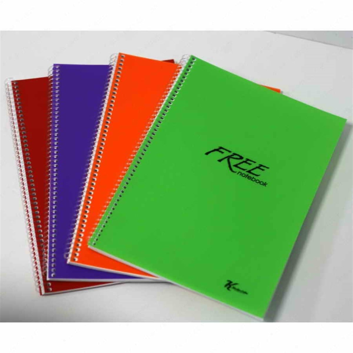 Keskin Color 320442-99 Free Pp Kapak Spiralli Defter  A4 Kareli 100 Yaprak