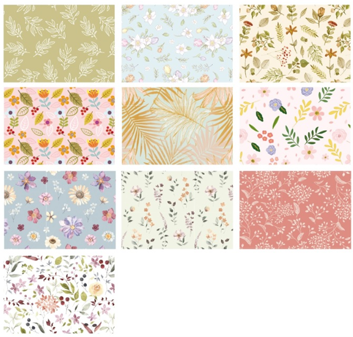 Keskin Color Ambalaj Kağıdı Tekli Rulo Floral 70x100 100349-99
