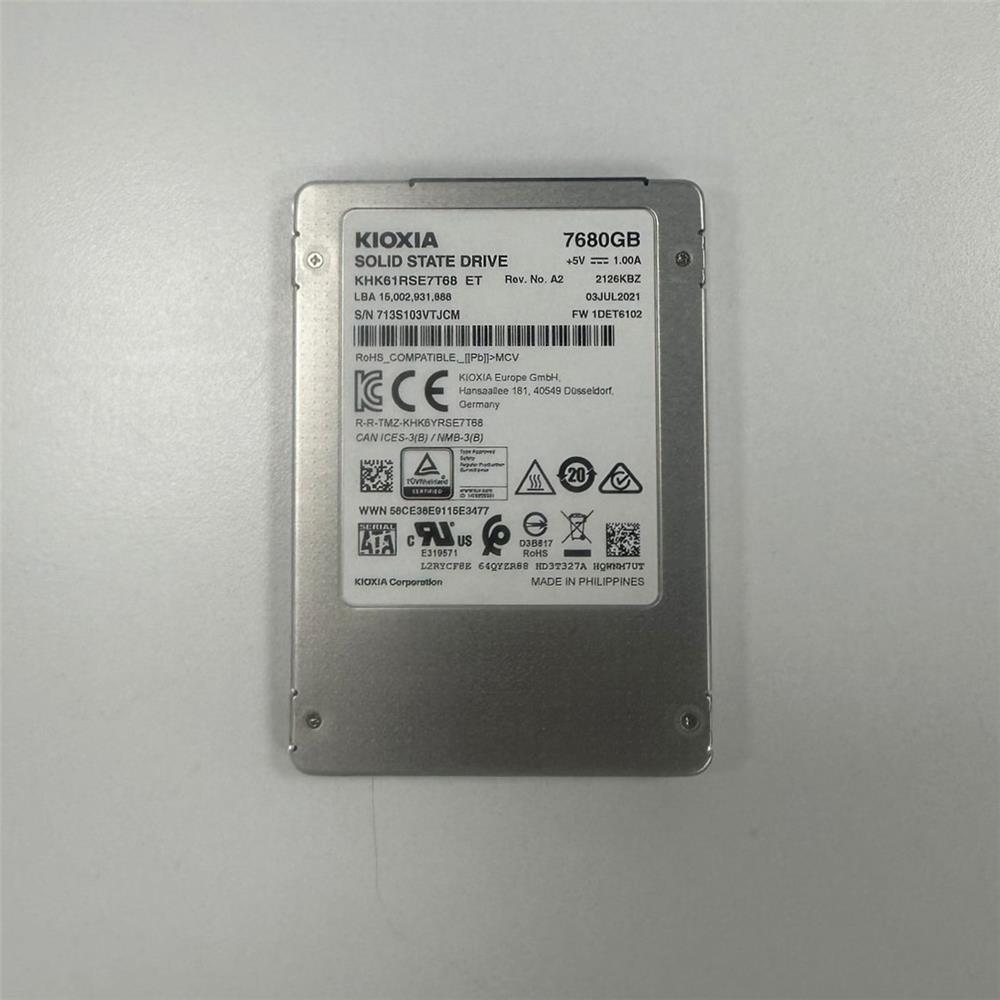 Kioxia 7.68 TB 2.5