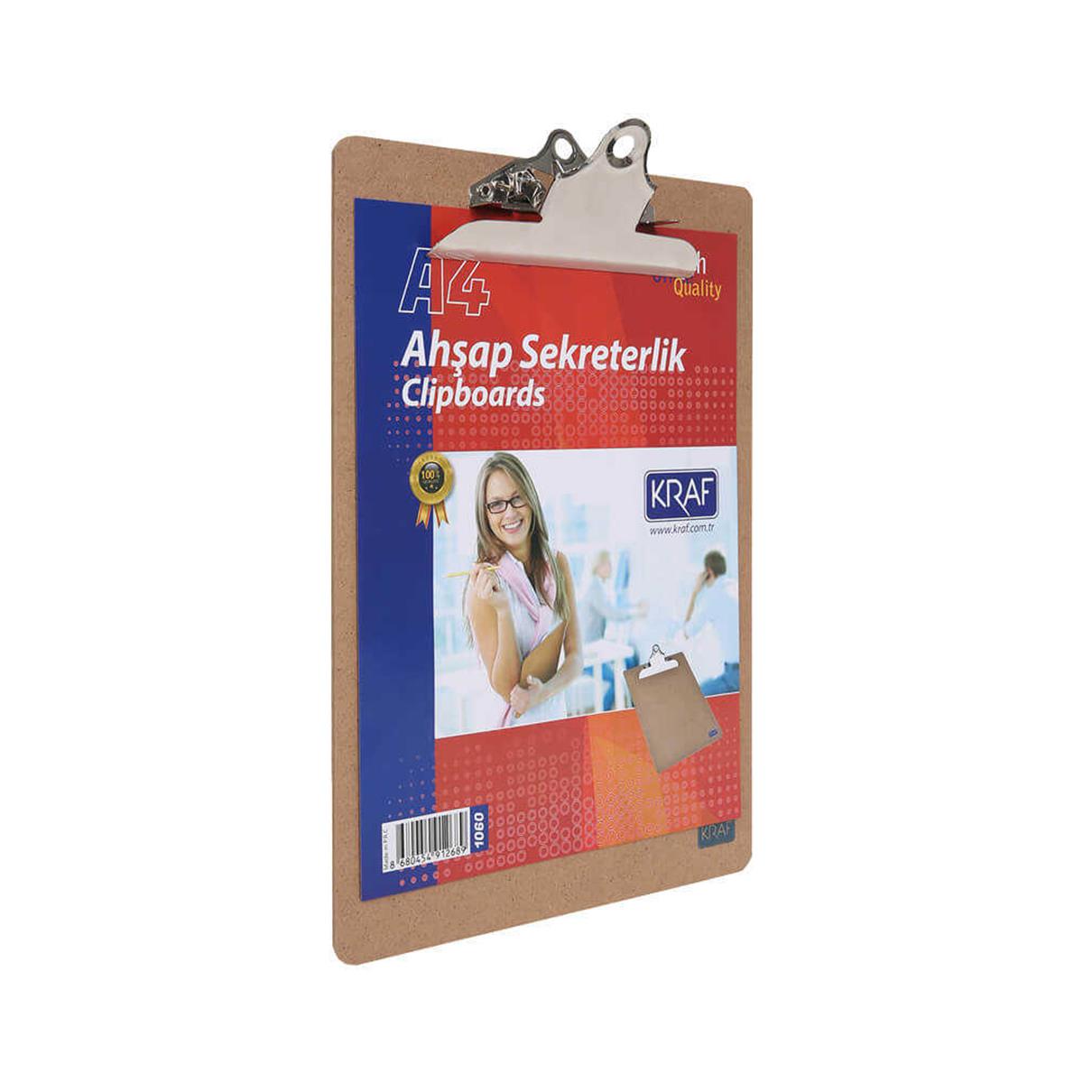 Kraf 1060 Sekreterlik A4 Ahşap