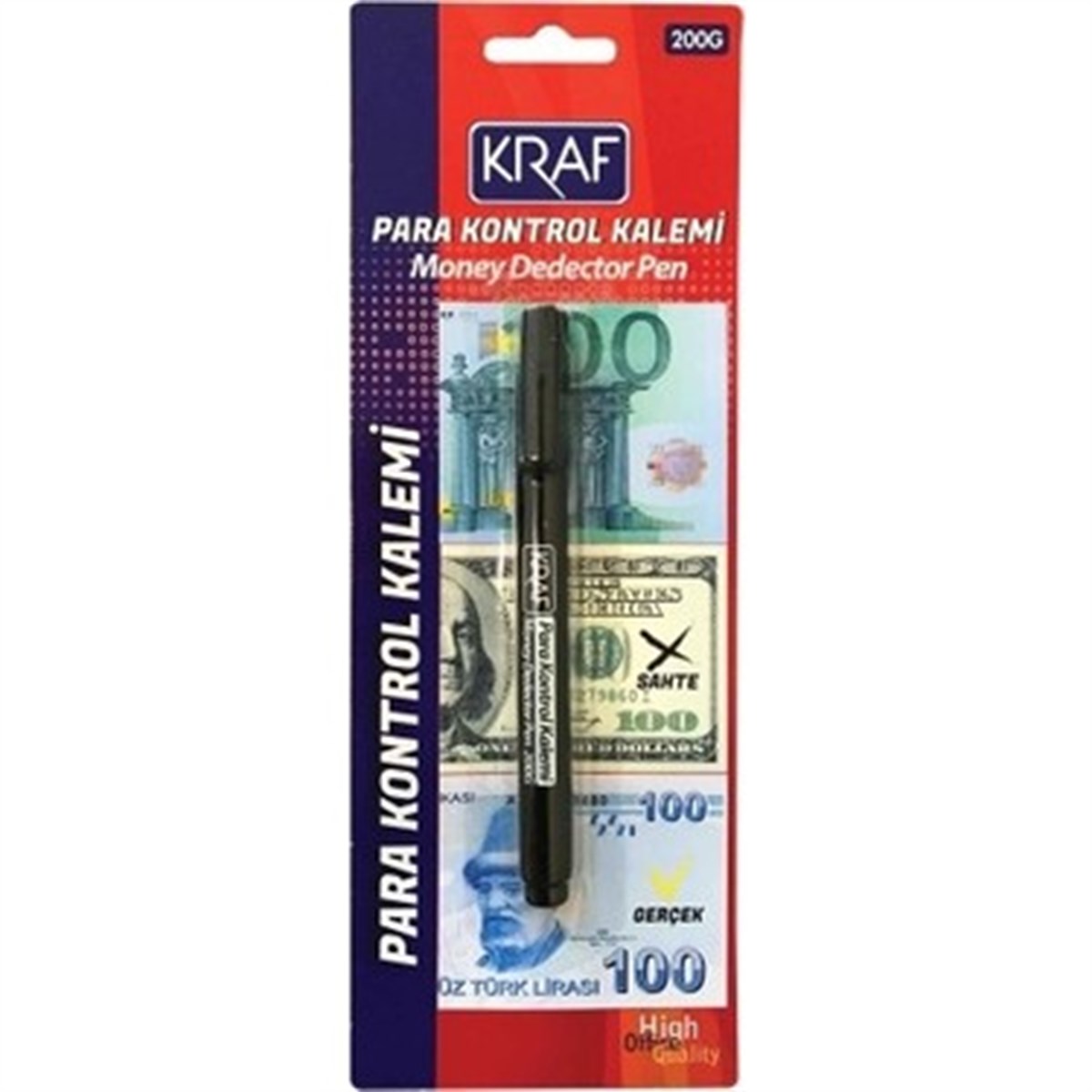 Kraf 200G Para Kontrol Kalemi 