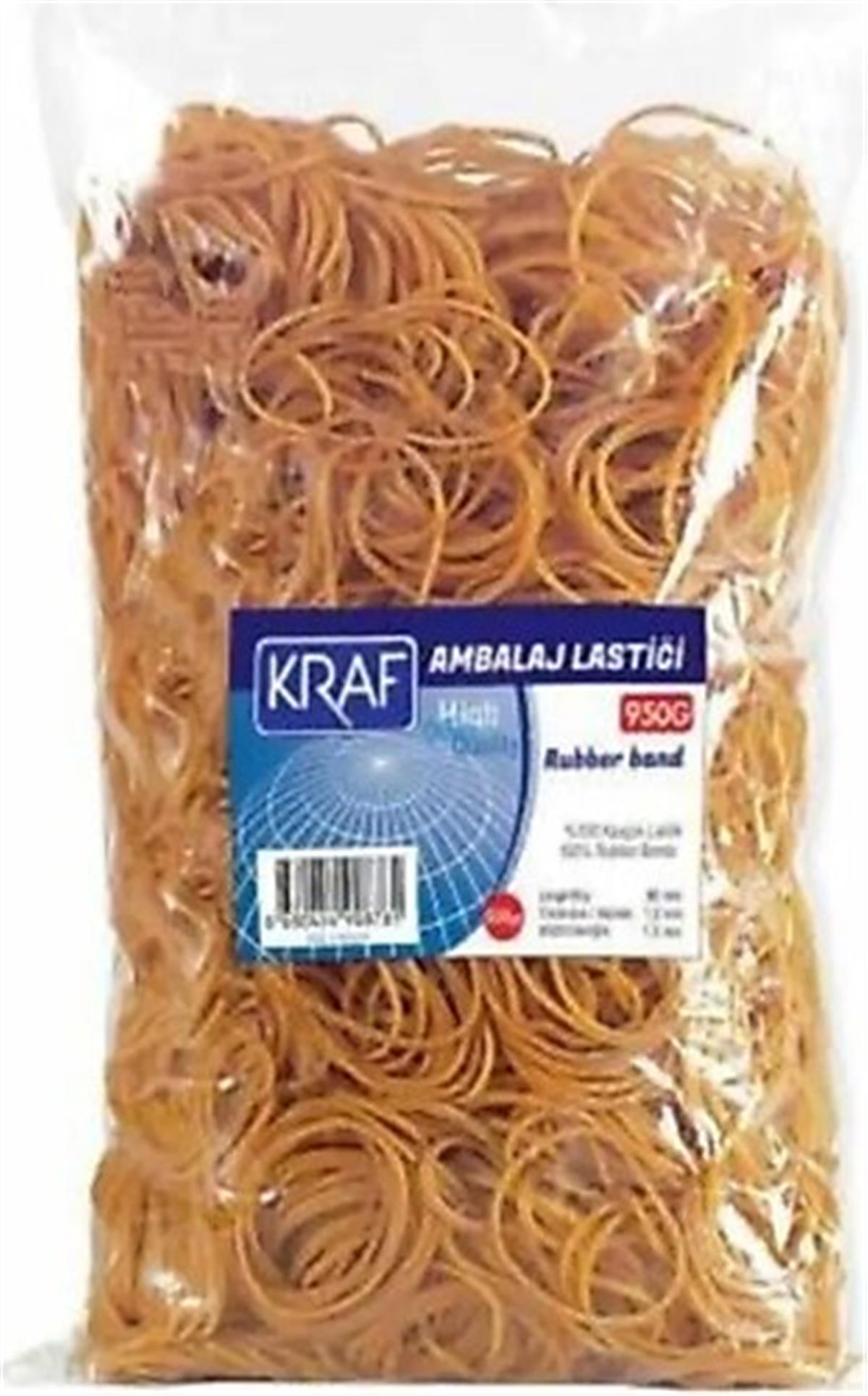Kraf 950G Ambalaj Lastiği %100 Kauçuk 500Gr