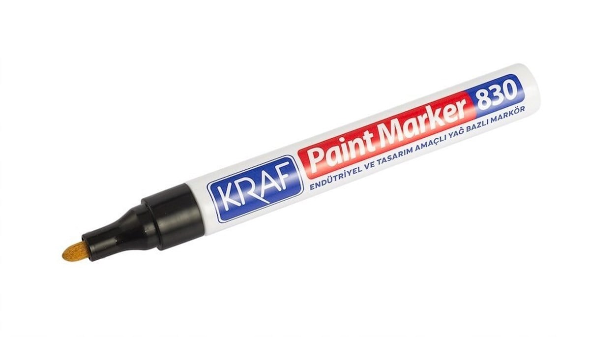 Kraf Paint Markör 830 Siyah