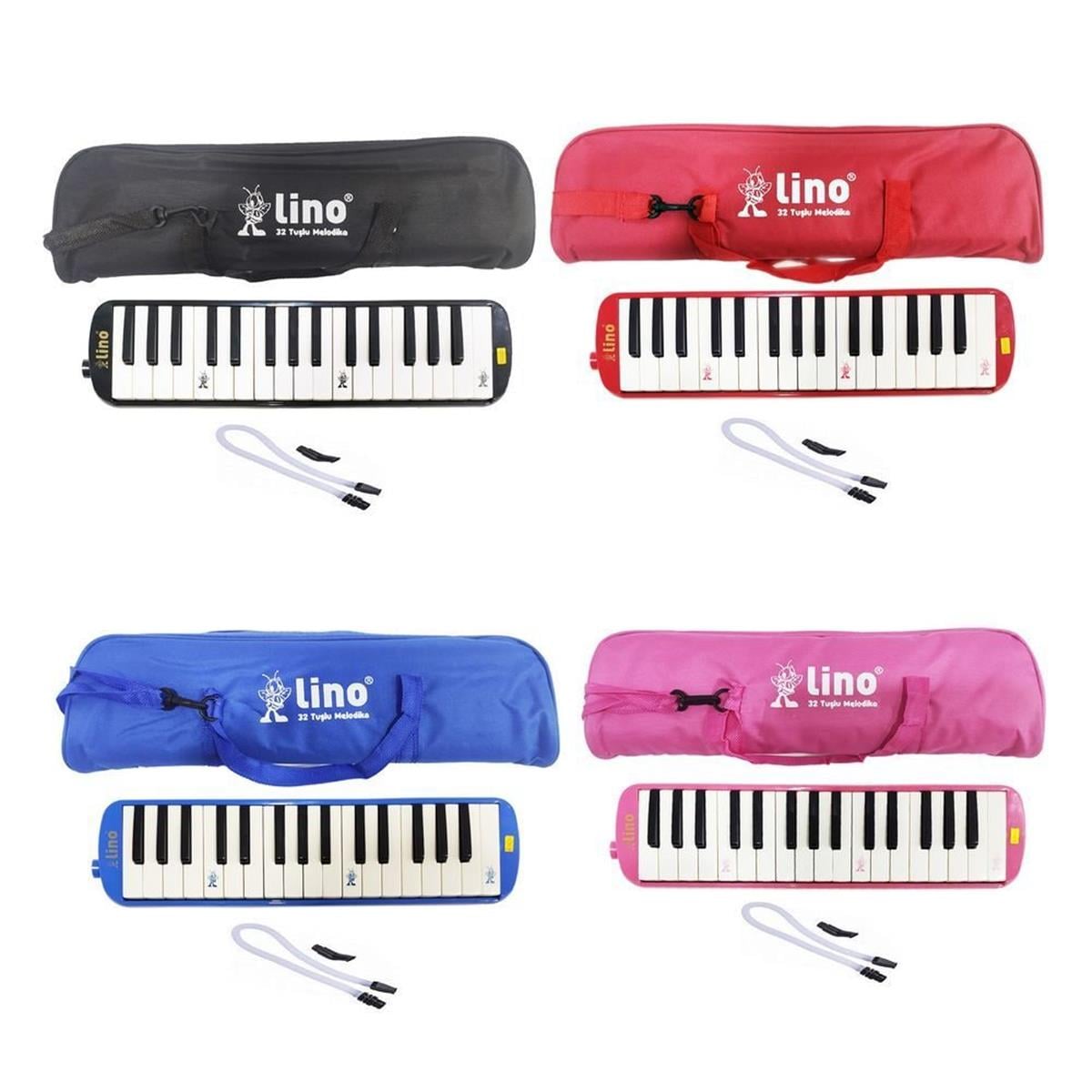 Lino Melodika 32 Tuşlu Bez Çanta Pastel Karışık LN-32-PKS