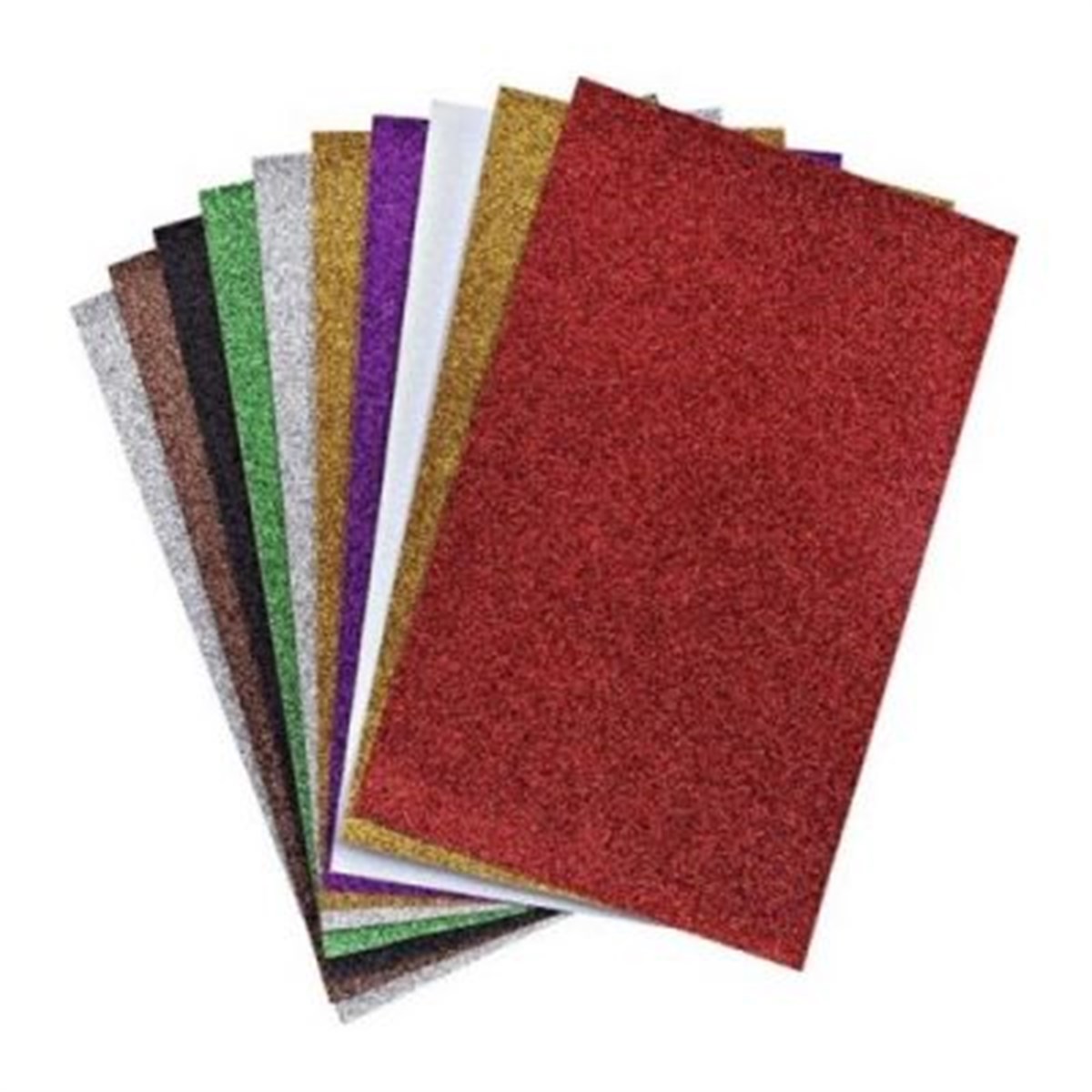 Lino Rbp-401 Simli Karton 250 Gr. 50X70 Cm Adet Karisik Renk Sim Dökmez 