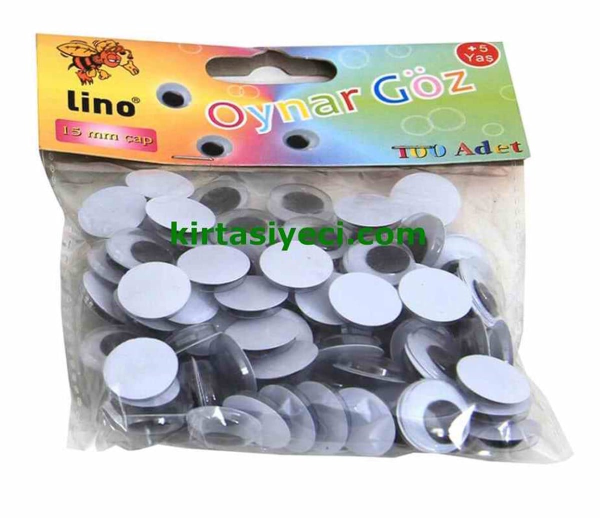 Lino Rbz-016-A Oynar Göz 15Mm 50Li Paket 