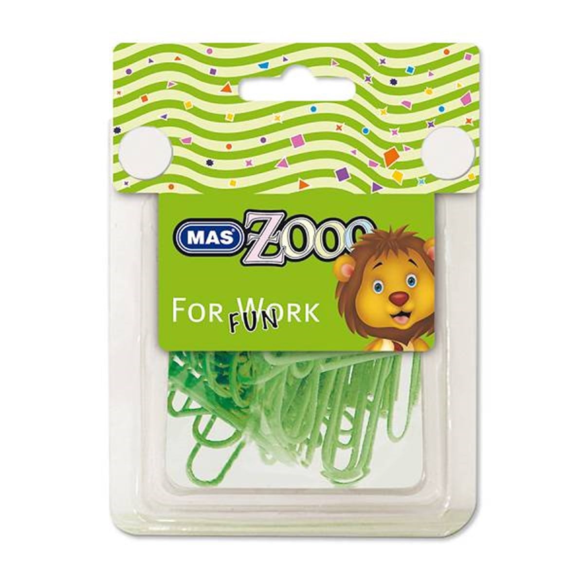 Mas 0610 Zoo Seffaf Dörtgen Kutuda Plastik Kapli Atas Yesil